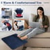 Electric Foot Warmer for Feet, Double-Sided Heating Pad with 6 Heat Levels