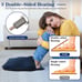 Electric Foot Warmer for Feet, Double-Sided Heating Pad with 6 Heat Levels