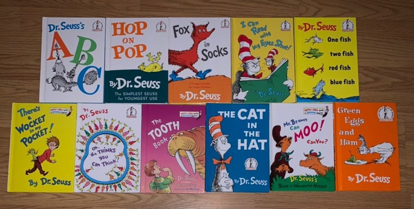 Bundle of Dr Seuss BOOKS LOT OF 11