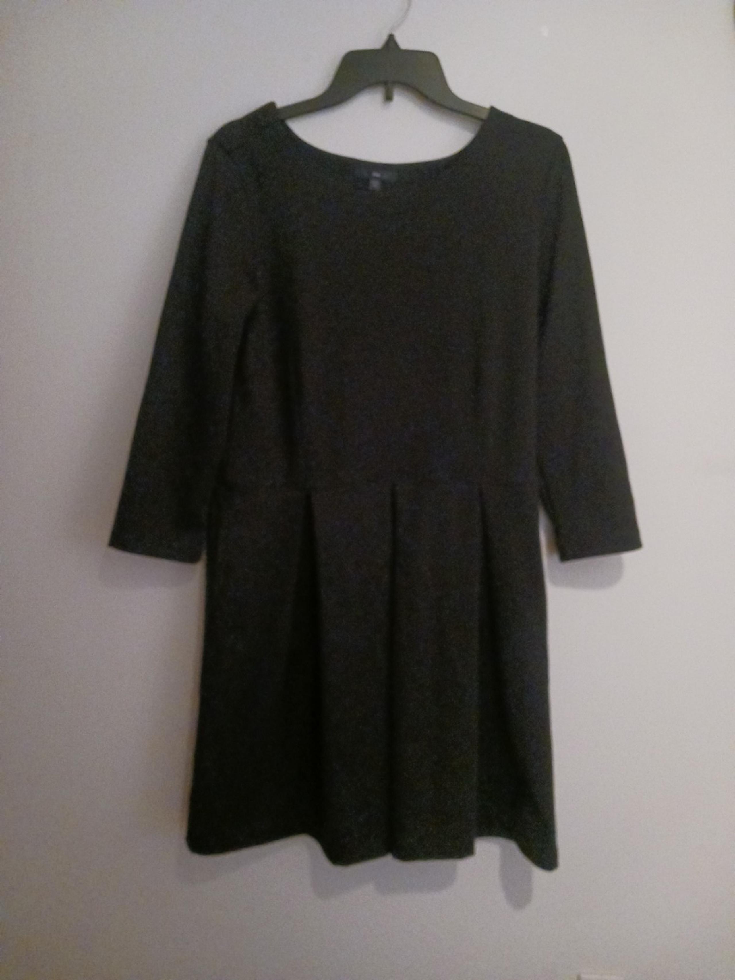 Women's blk 3/4 sleeve dress