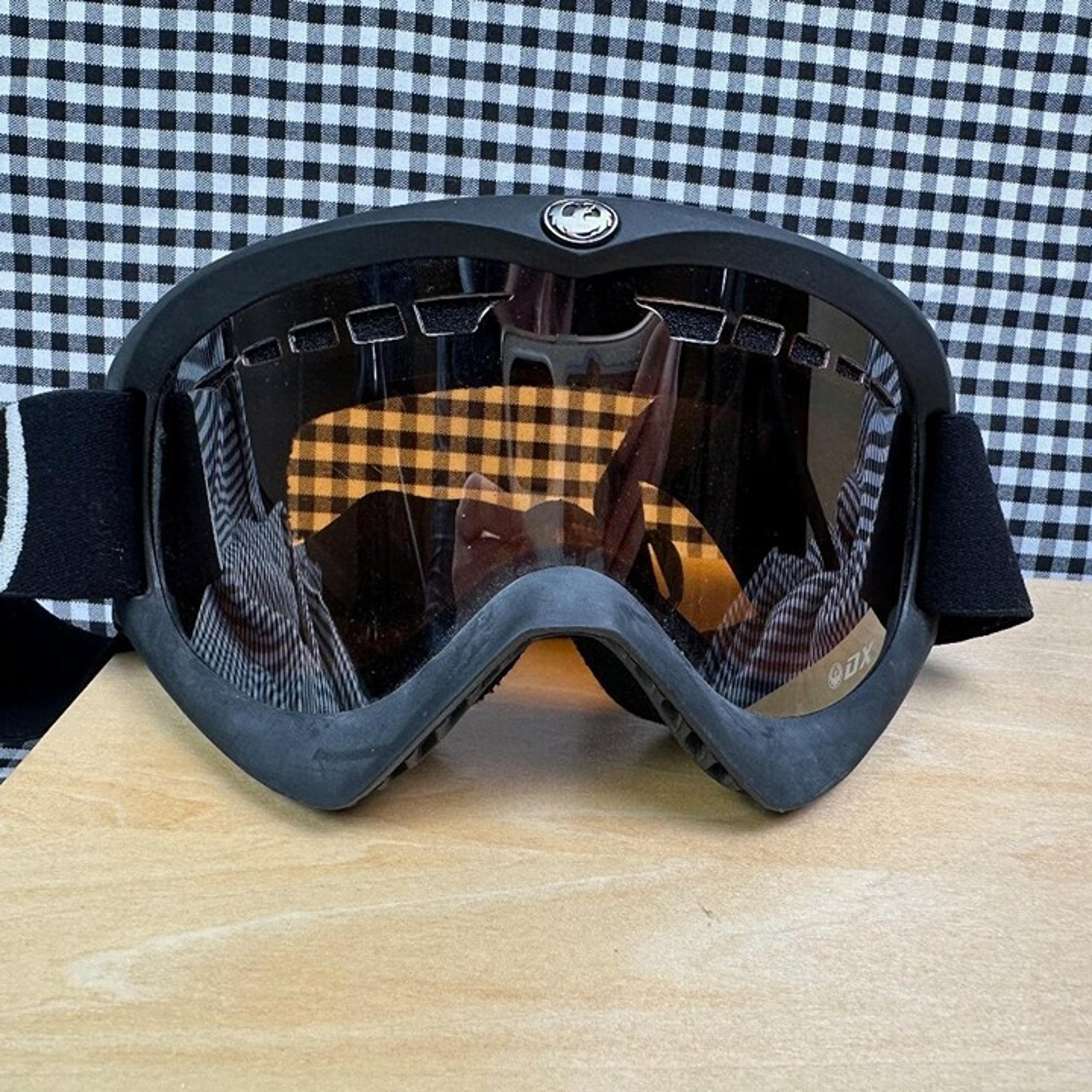 Dragon Alliance DX Black Skiing / Snowboarding / Motocross Goggles