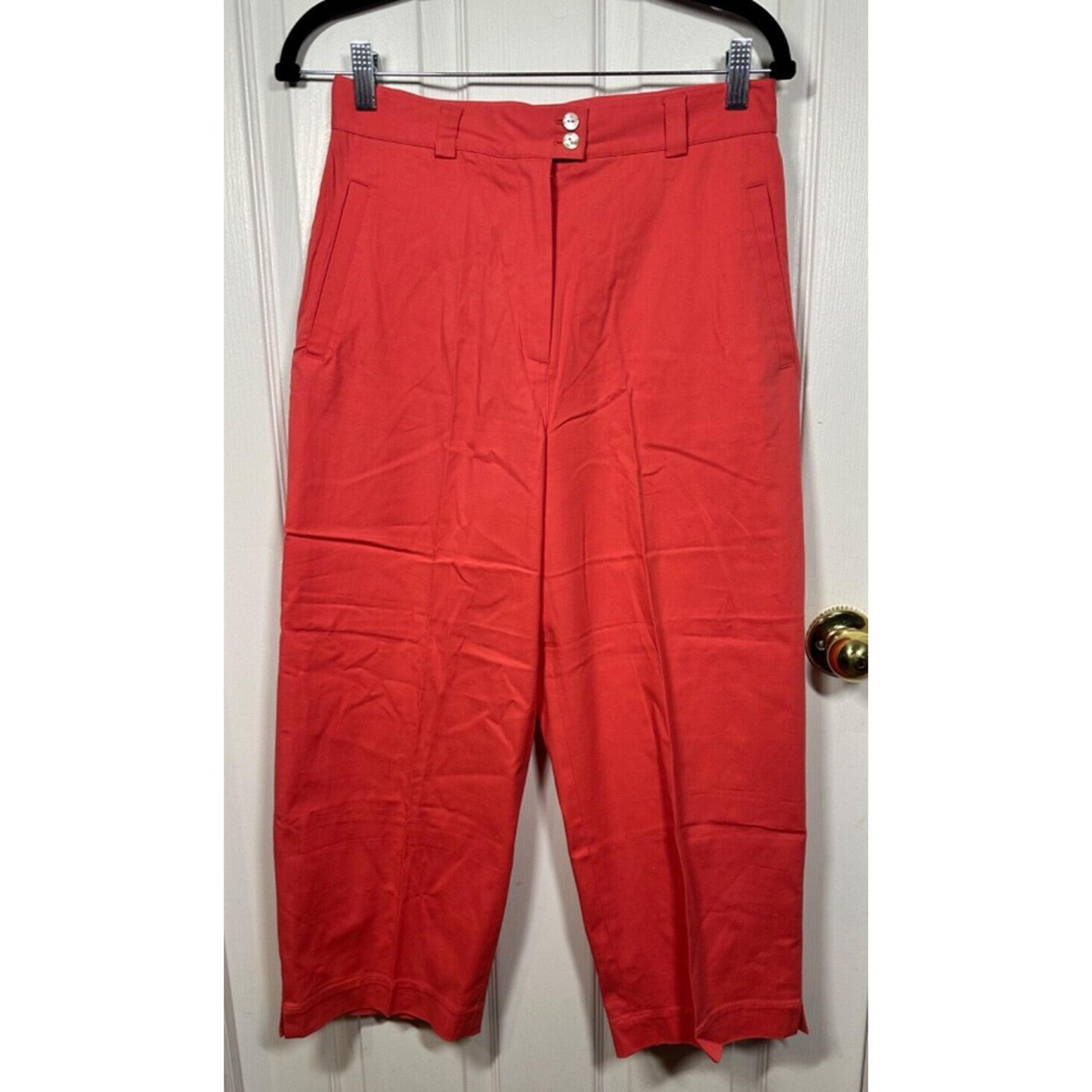 NWT! Womens Tommy Bahama Stretch Acapulco Cropped Pants Size 8 Originally $135