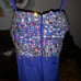 Royal Blue Prom Dress 0-2 Size.