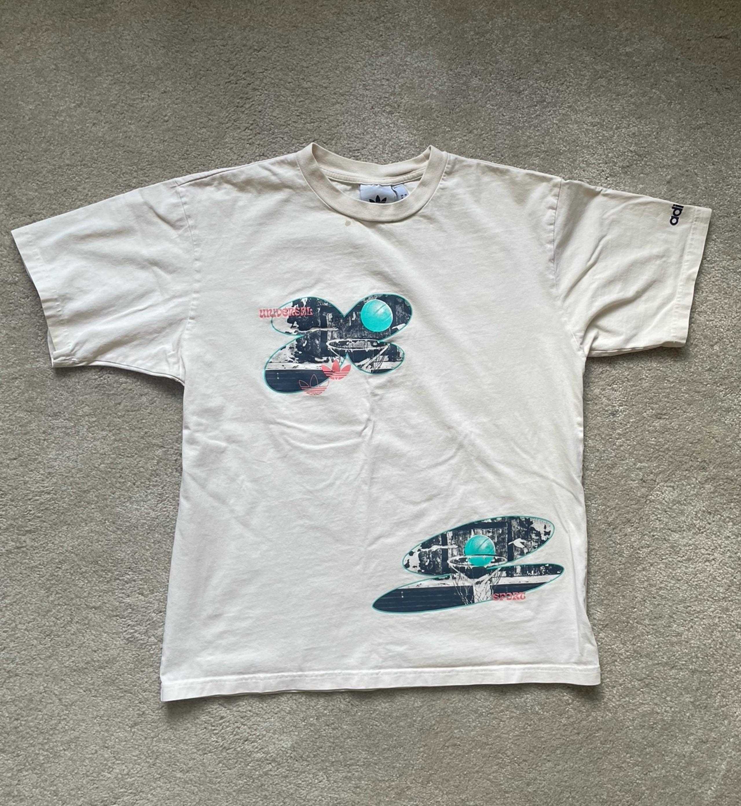 Adidas Y2K Men’s Sz M T-Shirt Basketball #820