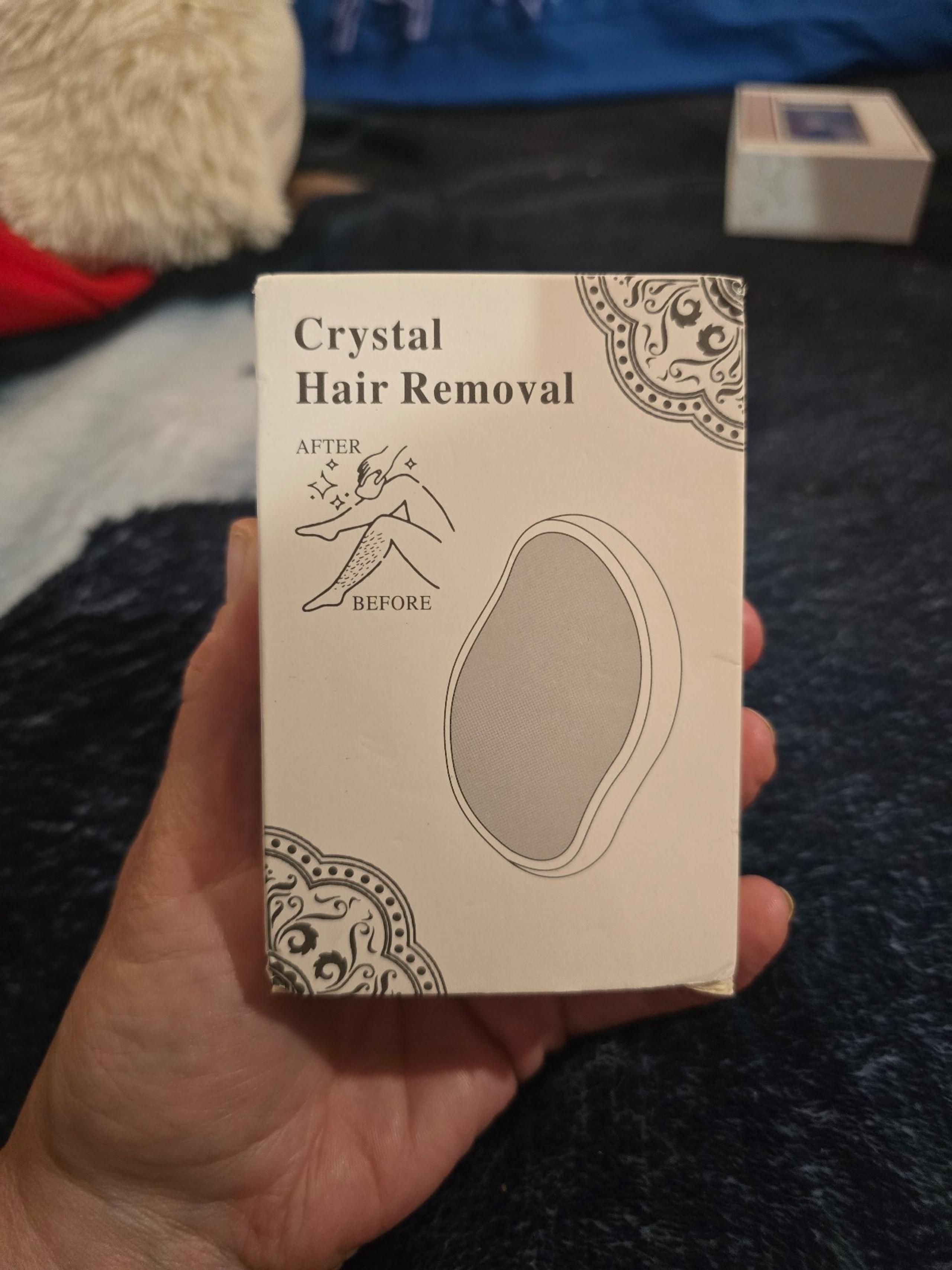 Crystal Hair Removal Tool - White