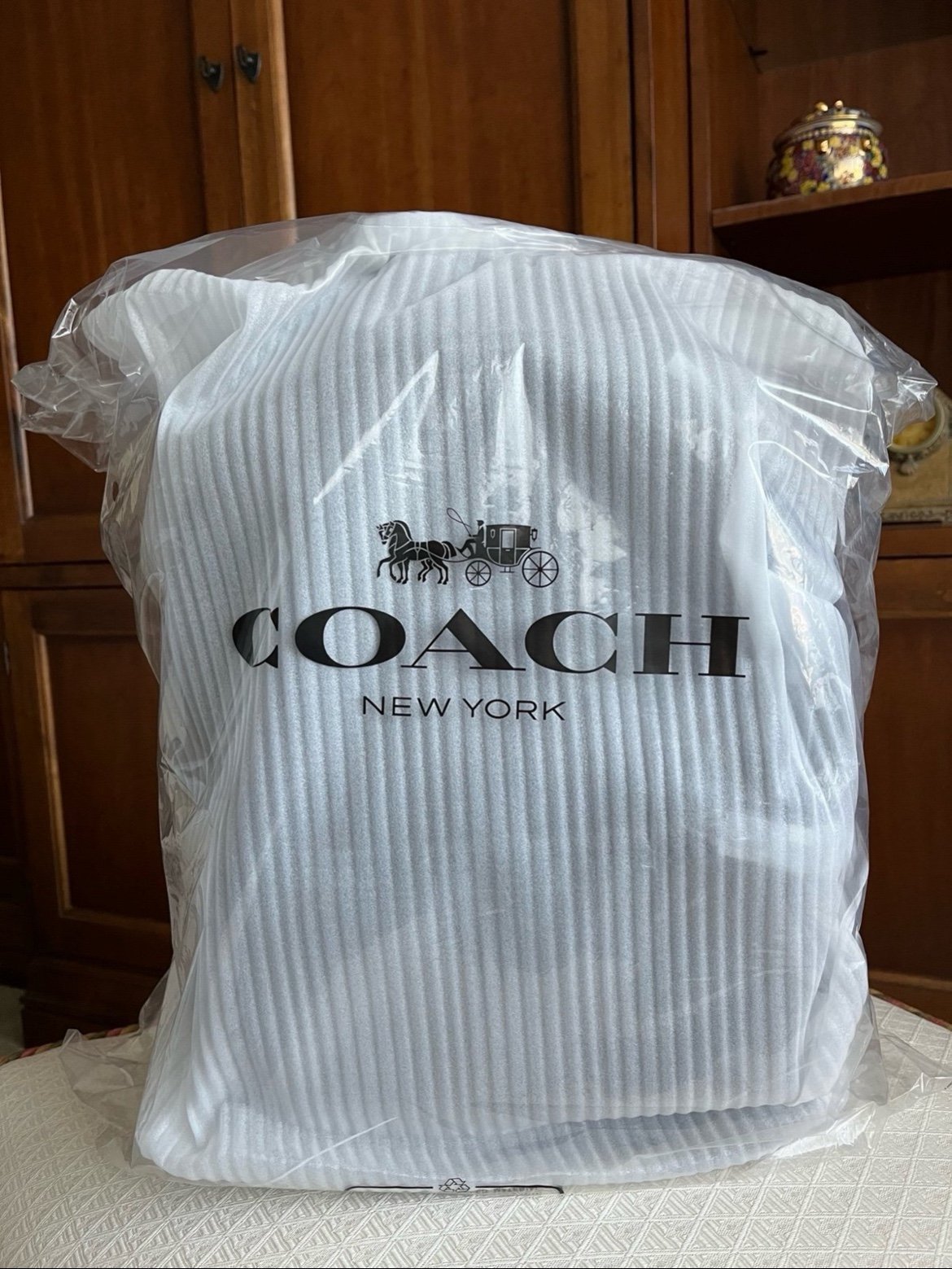 Coach backpack black