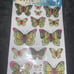 8D Butterflies Flowers Paris Music Design Decal Art Wall Stickers Room Decor