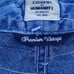 New Citizens Of Humanity Premium Vintage Stella Blue Stripes Pleated Denim Short