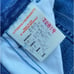 New Citizens Of Humanity Premium Vintage Stella Blue Stripes Pleated Denim Short