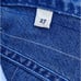New Citizens Of Humanity Premium Vintage Stella Blue Stripes Pleated Denim Short