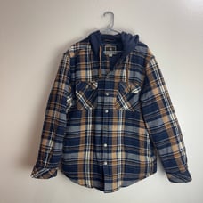 Legendary Outfitters Plaid Shirt Jacket Size XL