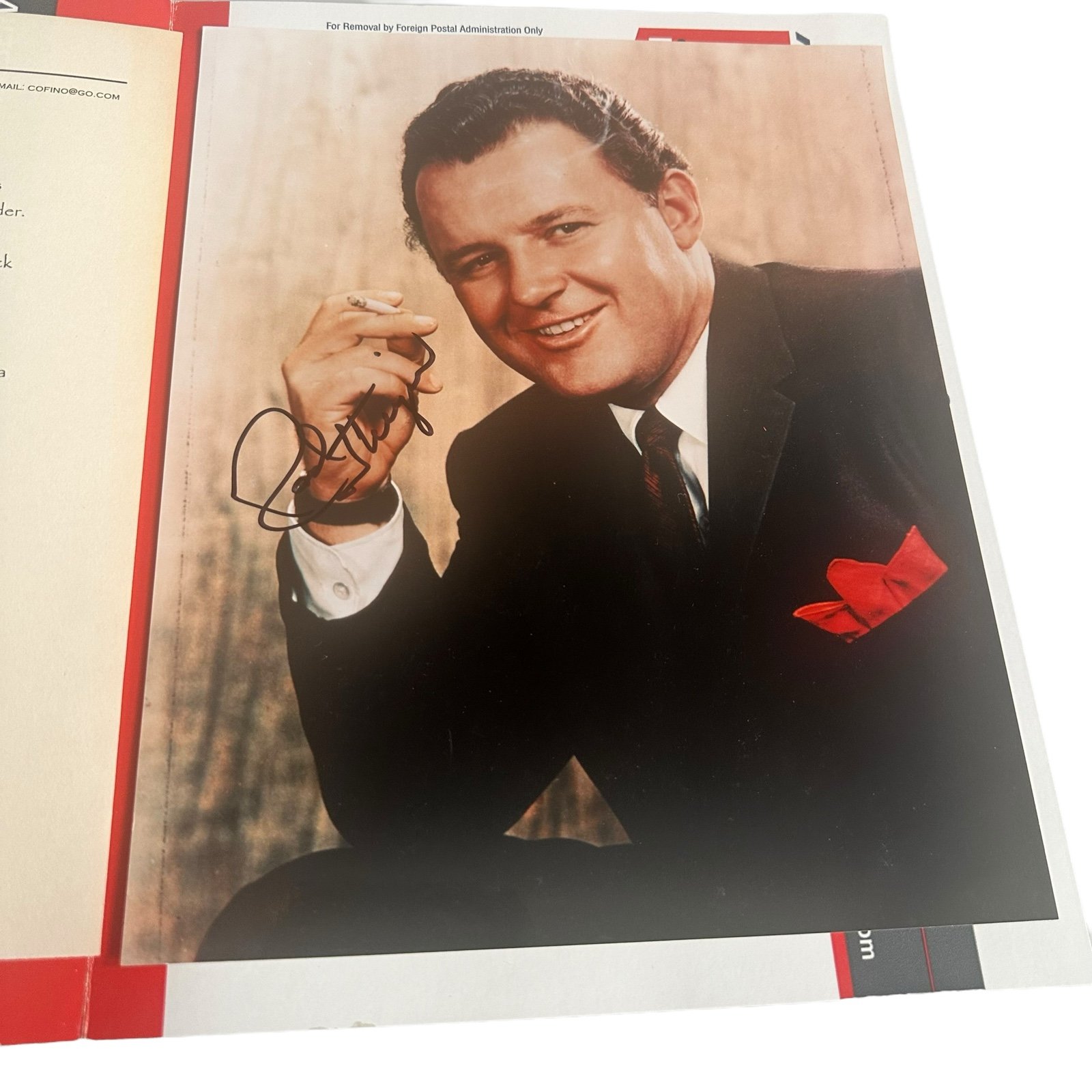 Rod Steiger Signed Photgraph Authentic