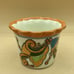 Talavera Folk Art Mexican Pottery Bowl Cactus Planter Flowers 4 1/4”