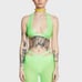 NWT Dolls kill GREERUST SHOWDOWN - NEON GREEN