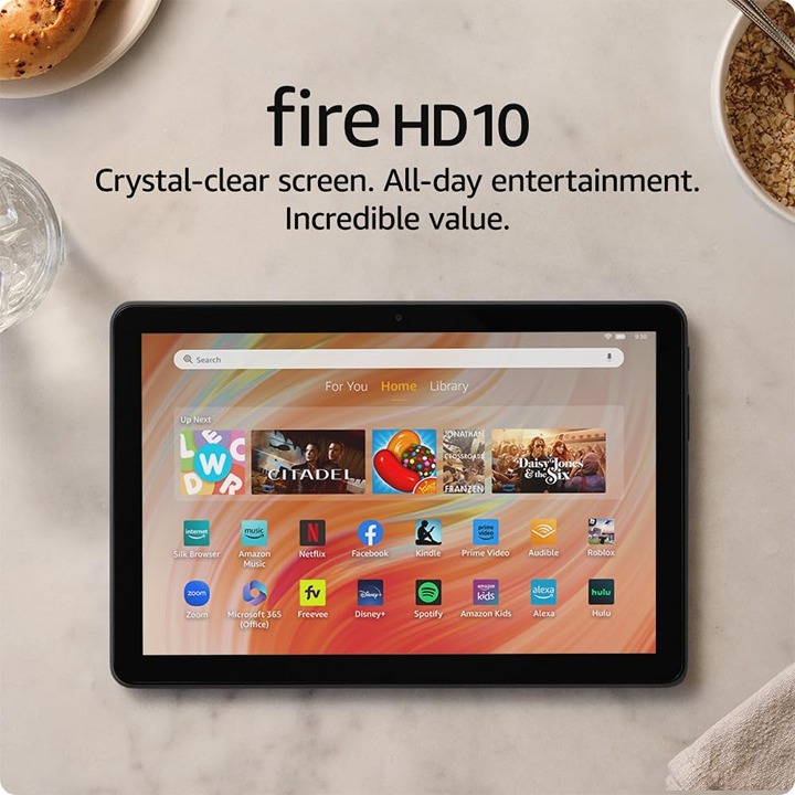 Amazon - Fire HD 10 - 10.1 Tablet (2023 Release) - 32GB with Wi-Fi - Black