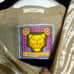 Mother The Hugger Tiger Stripe Fleece Crew Neck Sweatshirt XS