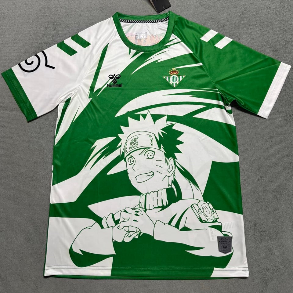 Real Betis X Naruto Special Collab Jersey
