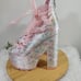 SANRIO x YRU Ballet Bae Little Twins lace up platform fairy cosplay chunky heels