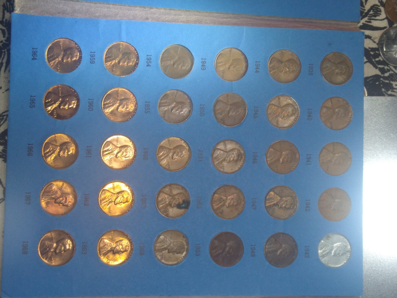 1939-1968 Lincoln Penny lot