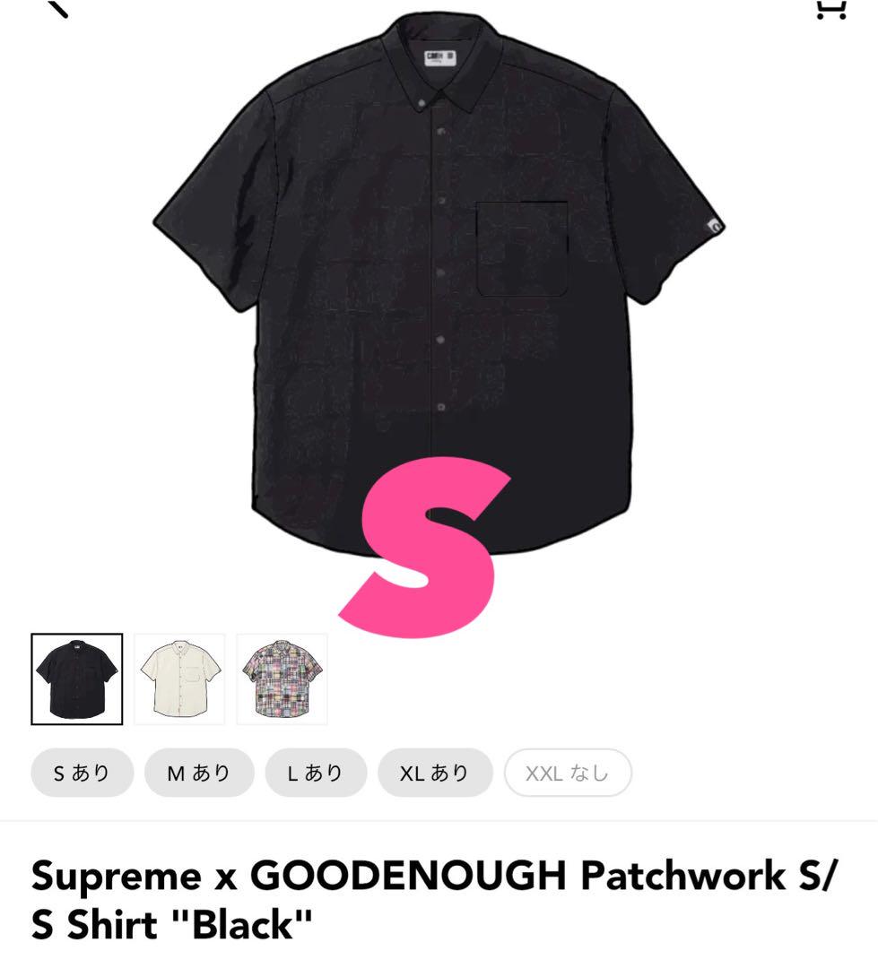 ★25SS Week16★Supreme GOODENOUGH Patchwork S/S Shirt Supreme GOODENOUGH Patchwork Madras S S Shirt (SS25) - $188