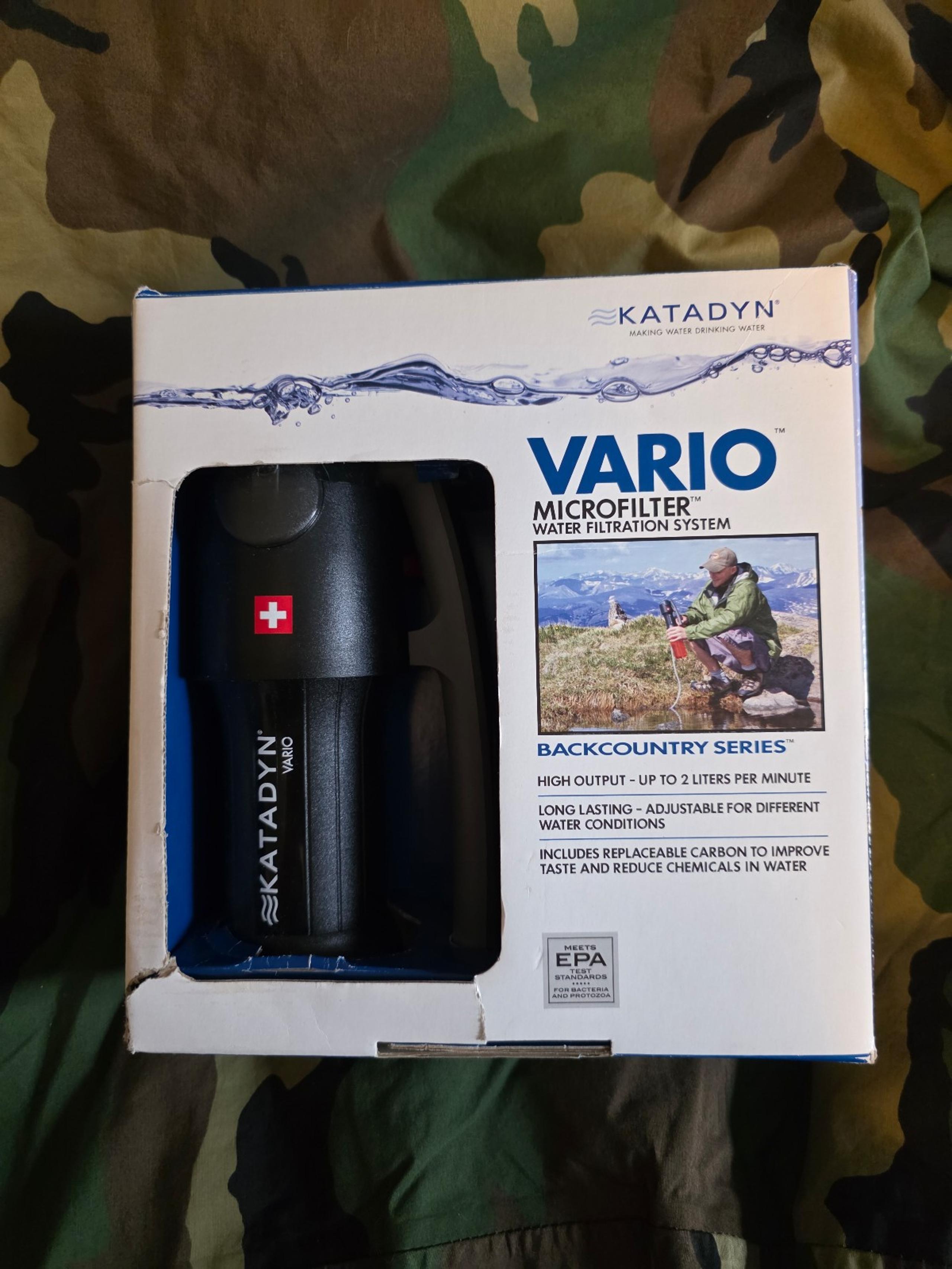 Brand New, Vario Microfilter. Water Filtration Sysrem.