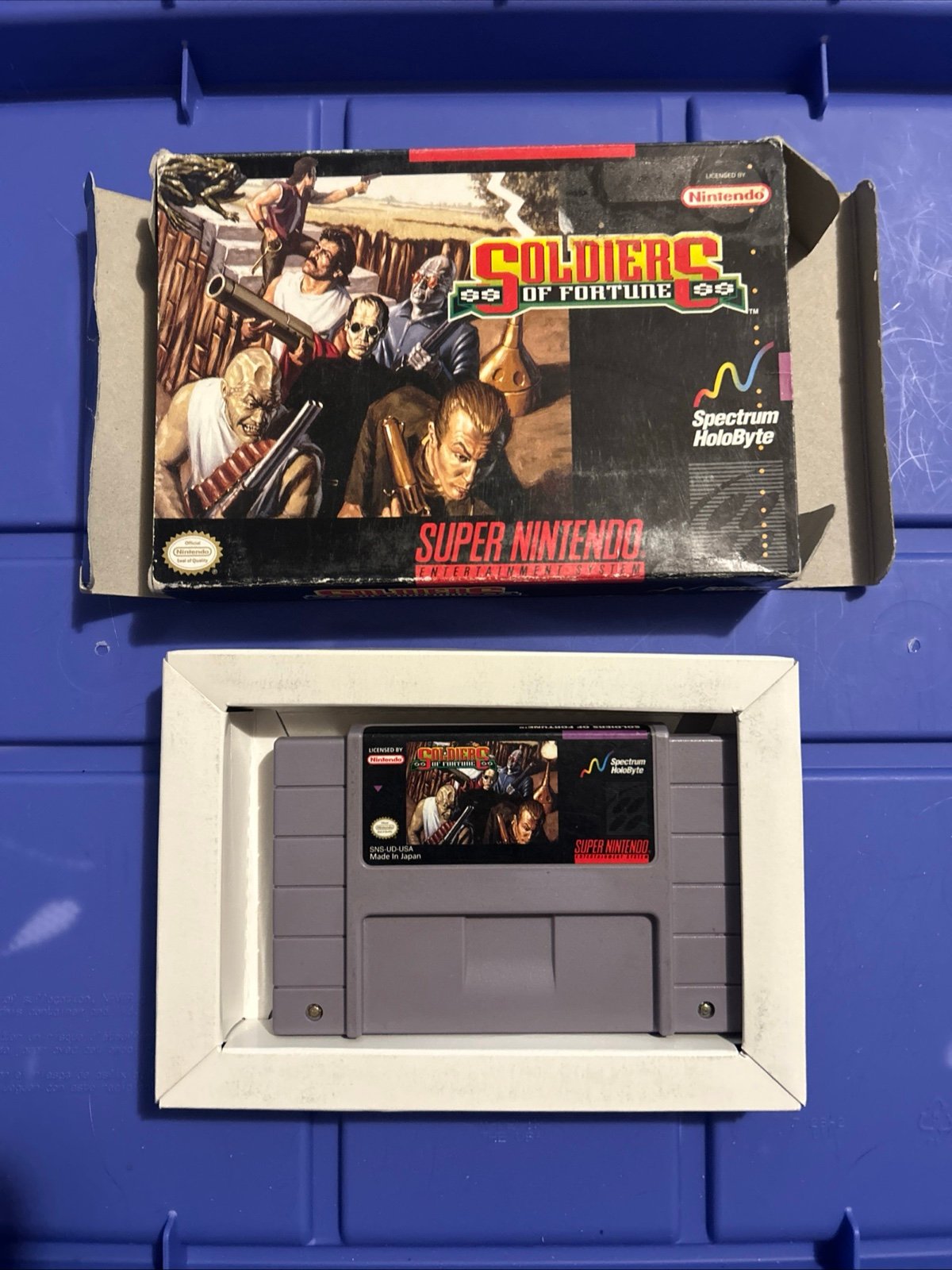 Soldiers of fortune for Super Nintendo snes