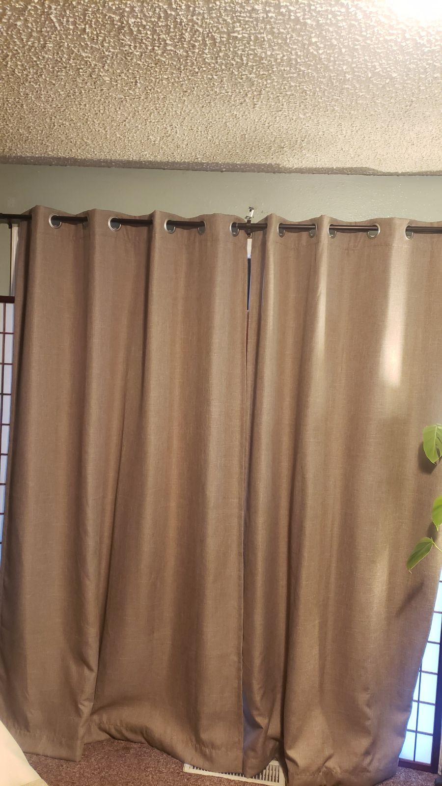 blackout curtains
