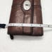 FOSSIL Vibtage Marlow Leather Flap Wallet Dark Brown Card Slots Zip Pockets
