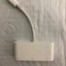 Apple USB-C VGA Multiport Adapter in White