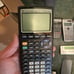 7 vintage Texas Instruments calculators