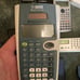 7 vintage Texas Instruments calculators