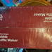 Carnival King Non-Stick Single Waffle Maker With Timer Brand New Sealed