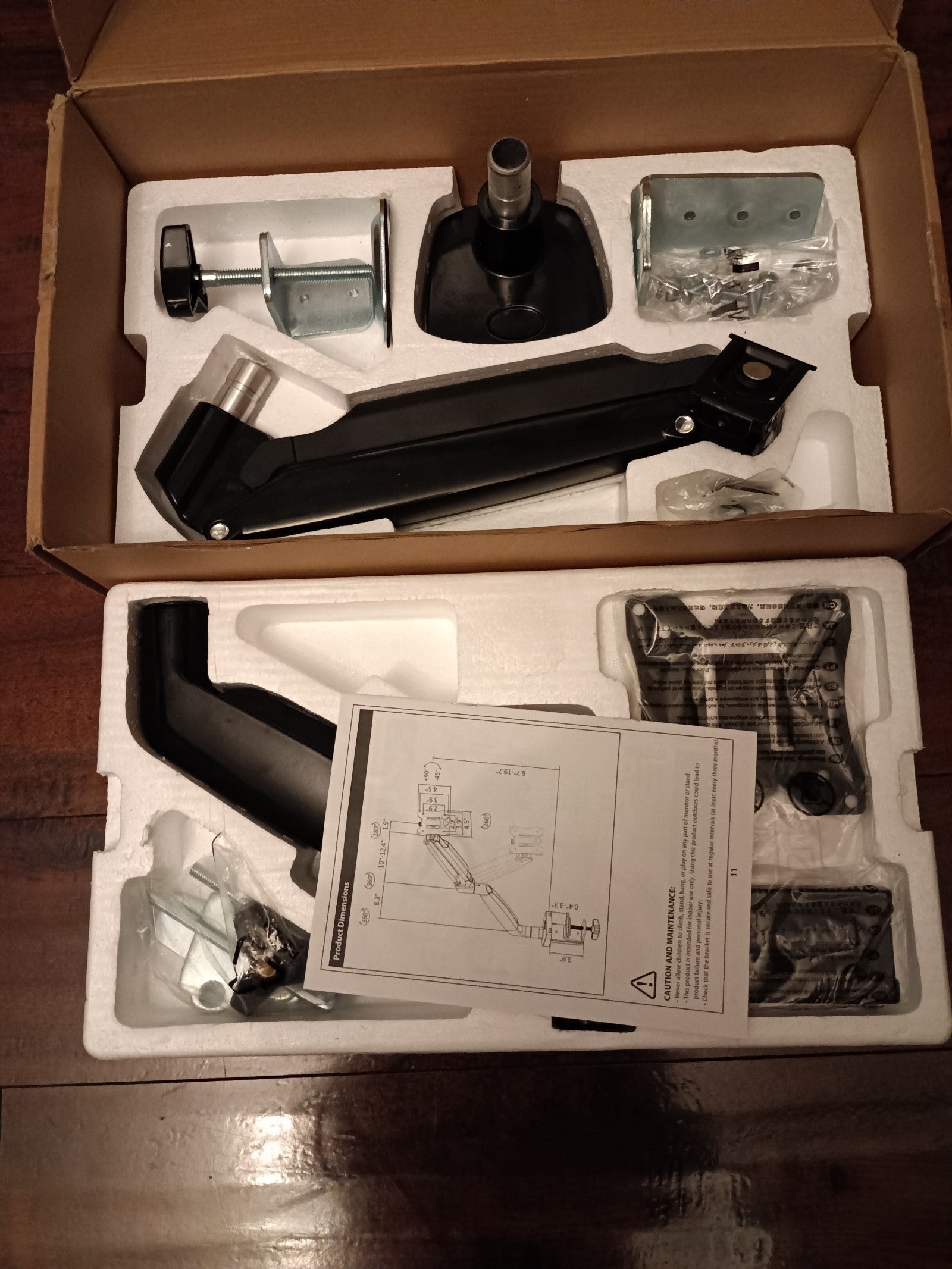 Premium single monitor stand MU7007