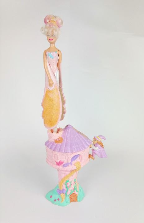 Sky Dancers flying fairytales Vintage 90s Rapunzel princess Galoob toy