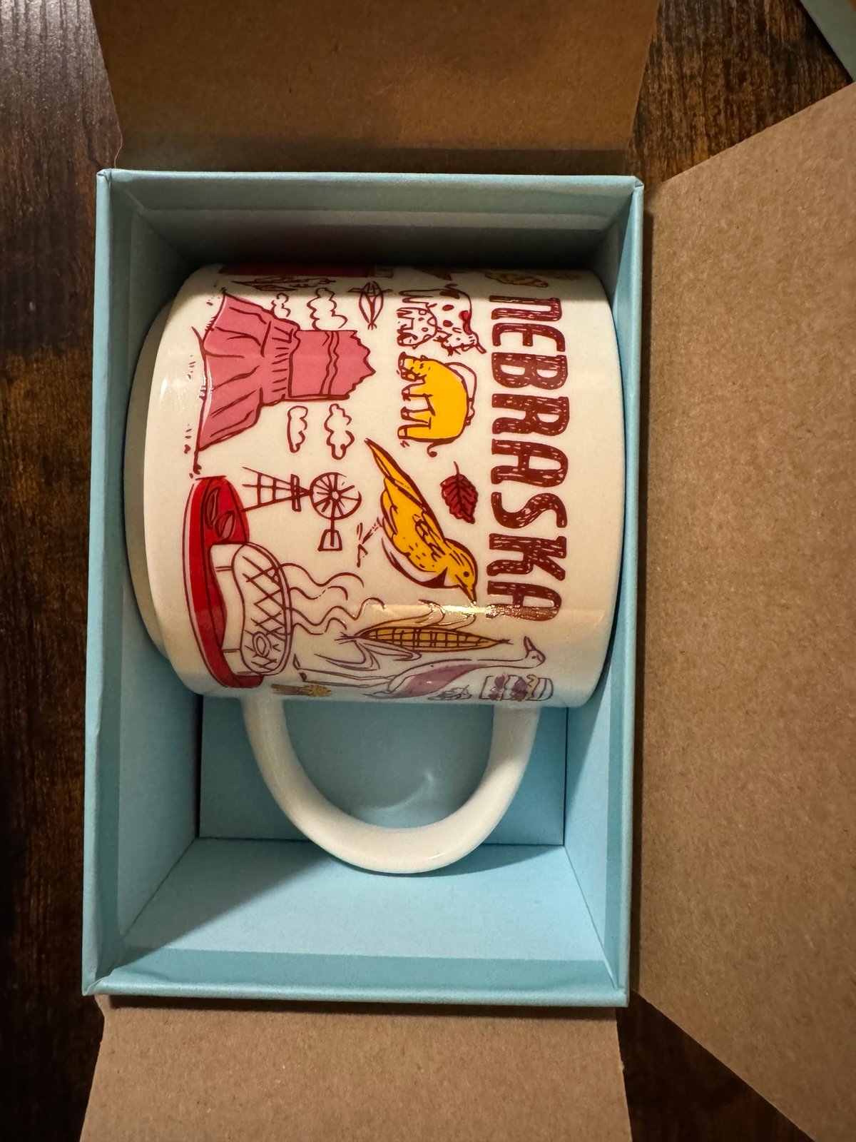 Been There Series Starbucks Nebraska Mug DISCONTINUED