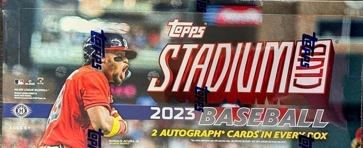 2023 Topps Stadium Club Baseball Hobby Box - Pack of 1