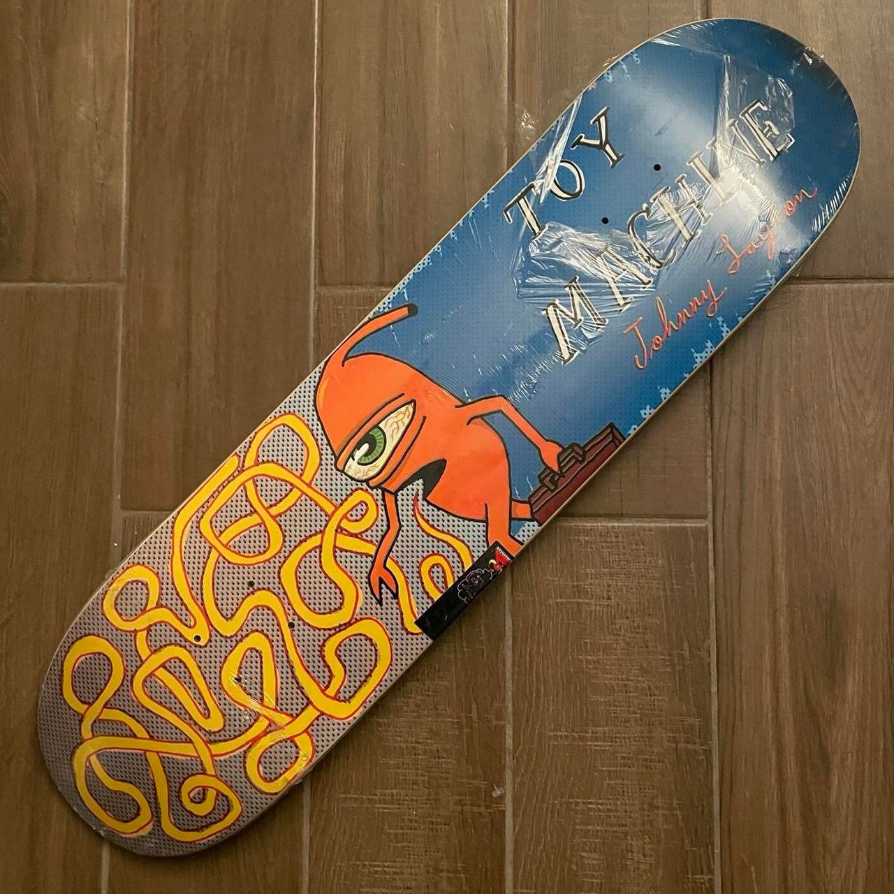 Rare Toy Machine Johnny Layton 8.0 Skateboard Deck