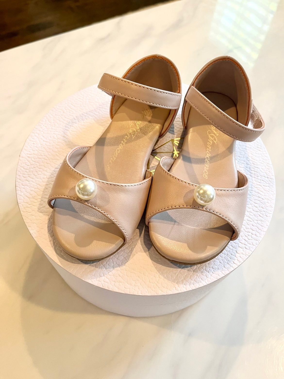 Age of Innocence Mila Sandals in Blush Pink