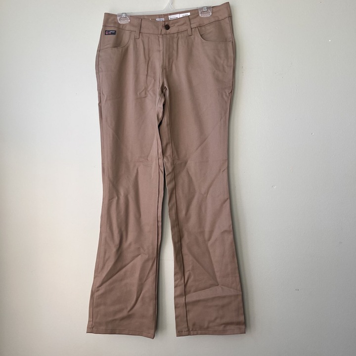 Flame Resistant Womens Khaki Lapco FR Pants Size 8