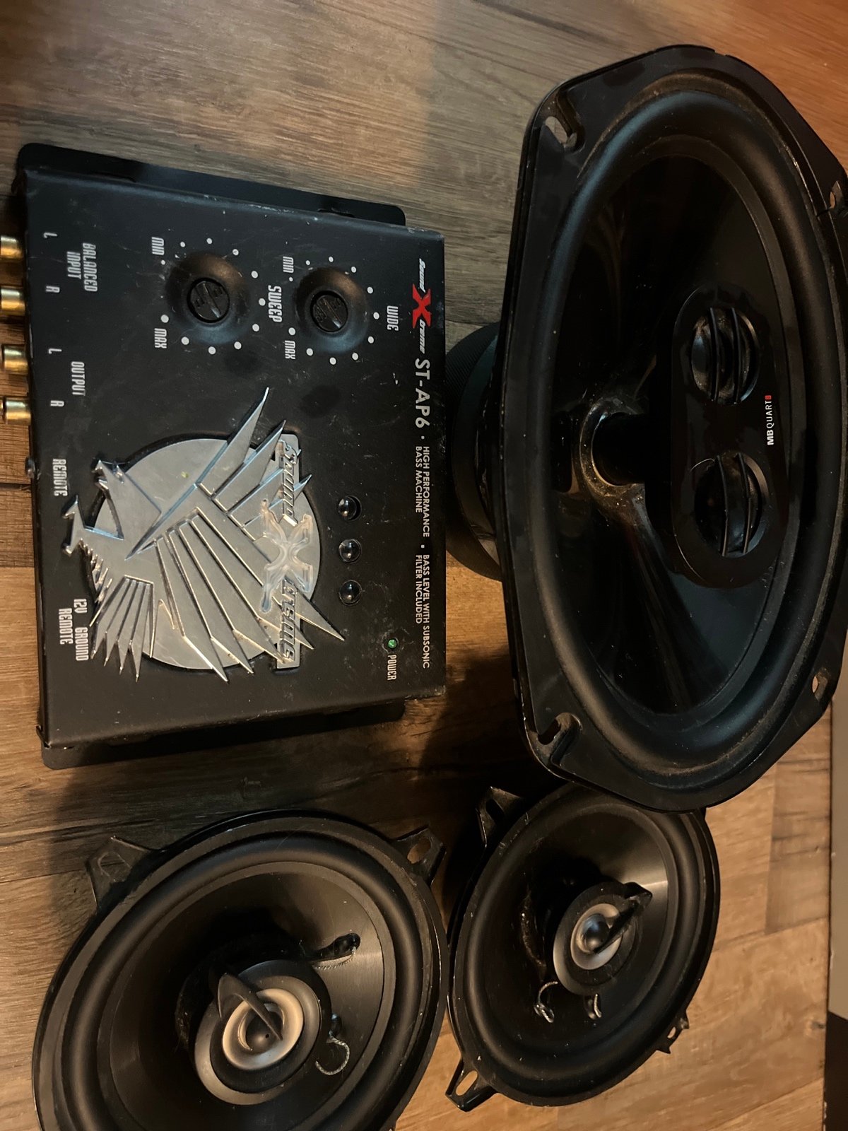 Sound Xtreme ST-AP6 high performance bass machine with subsonic filter