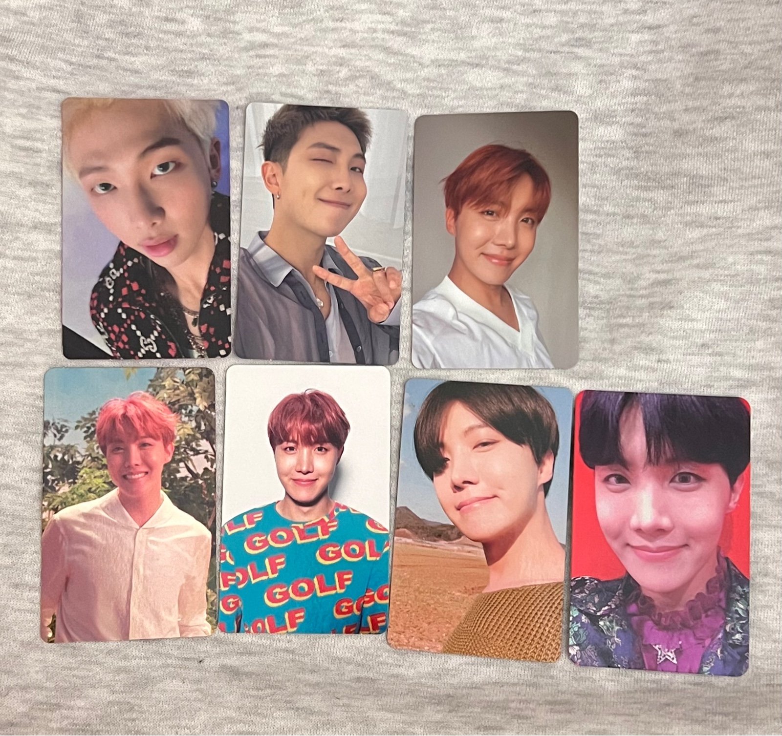 BTS photocards