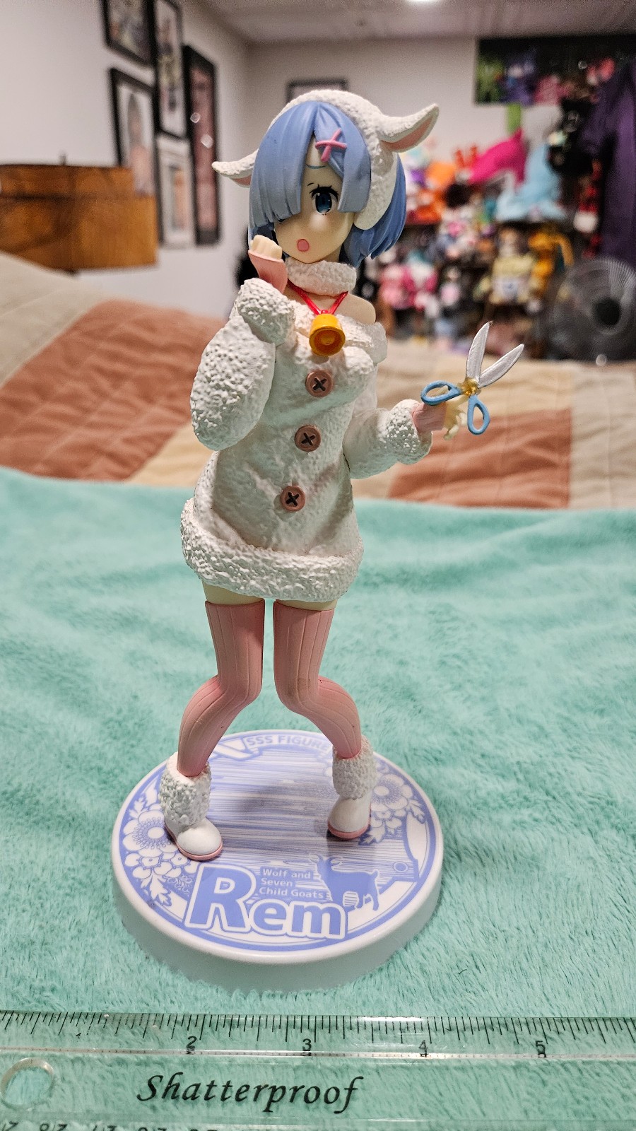 Ren Sheep figure Ren and Ram