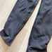 Women's Lululemon Athletica Black Flow and Go Crop Seamless Tight Leggings Sz 2