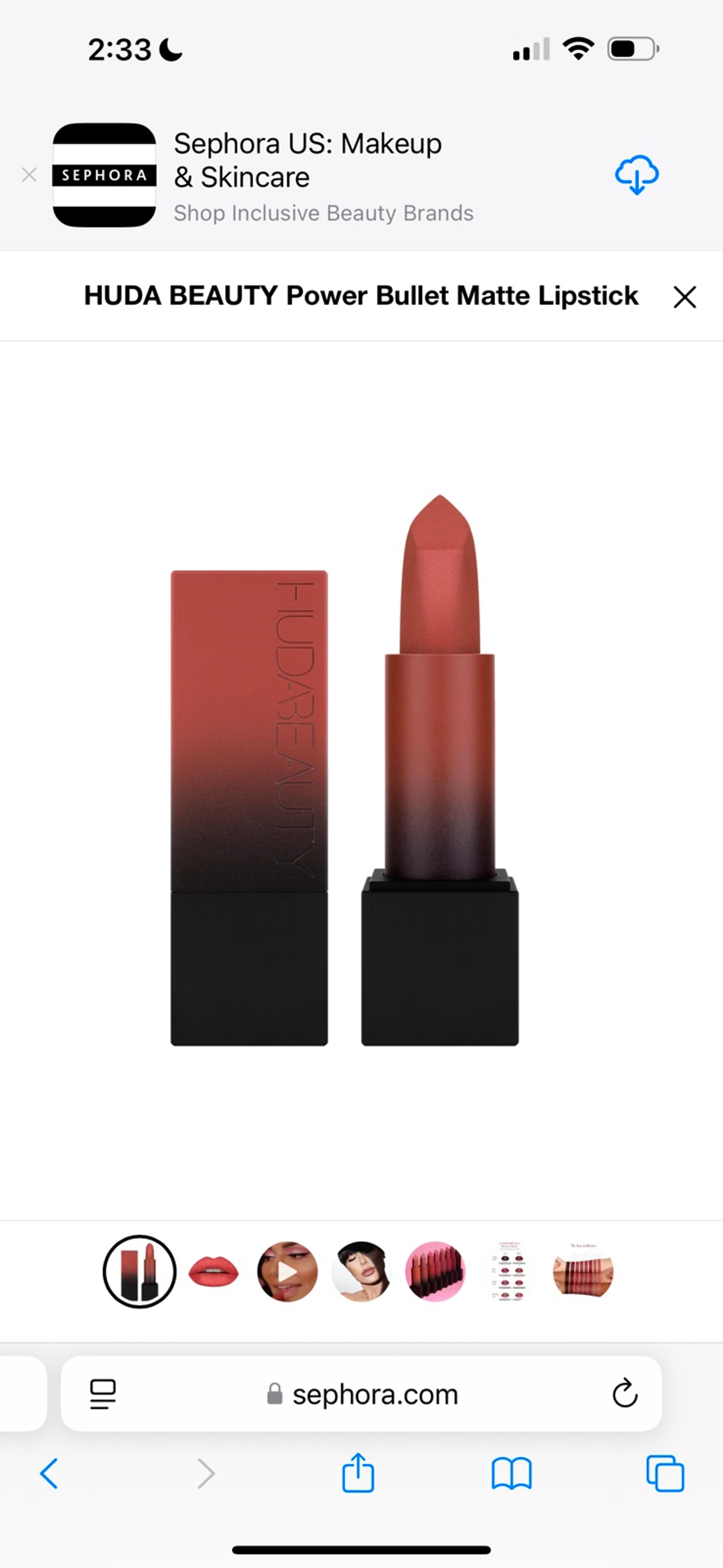 HUDA BEAUTY Power Bullet Matte Lipstick Interview