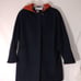 Vintage Authentic Wool Mackintosh Vest Coat with Hood L