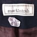 Vintage Authentic Wool Mackintosh Vest Coat with Hood L