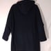 Vintage Authentic Wool Mackintosh Vest Coat with Hood L