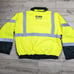 GSS SAFETY LLC Hi-Visibility Bomber Insulated Yellow Jacket NEW