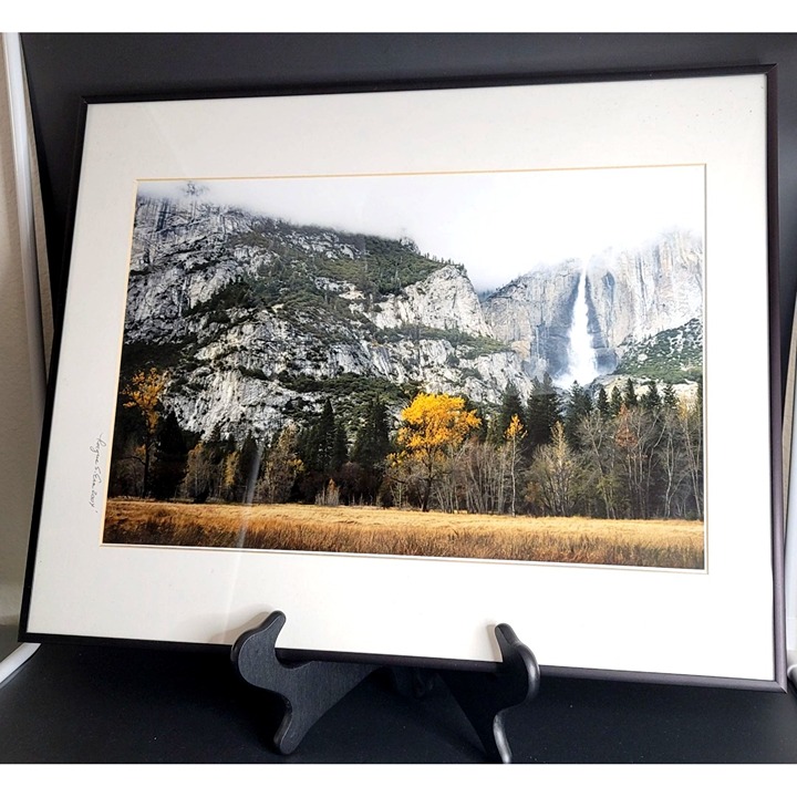Yosemite Waterfall Photograph Giclée by Rocque Stephen Ern 2004 16x20 JY6