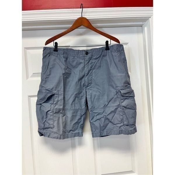 Polo Ralph Lauren Gray Classic Fit Cargo Shorts sz 38 EUC